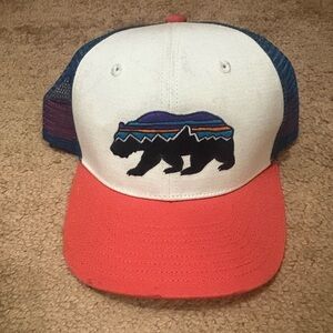 Patagonia Colorful Bear Trucker Hat